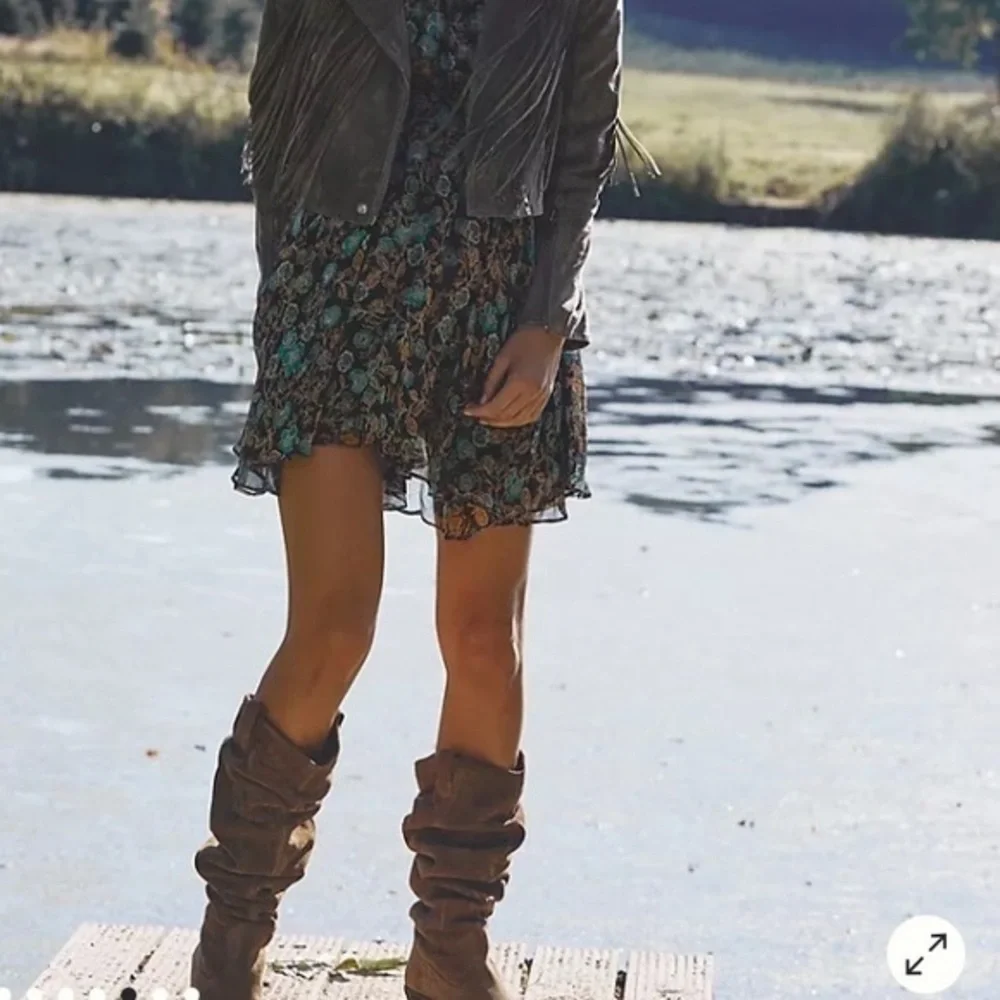 Anthropologie Tall Scrunch Boots - Picture 3 of 7
